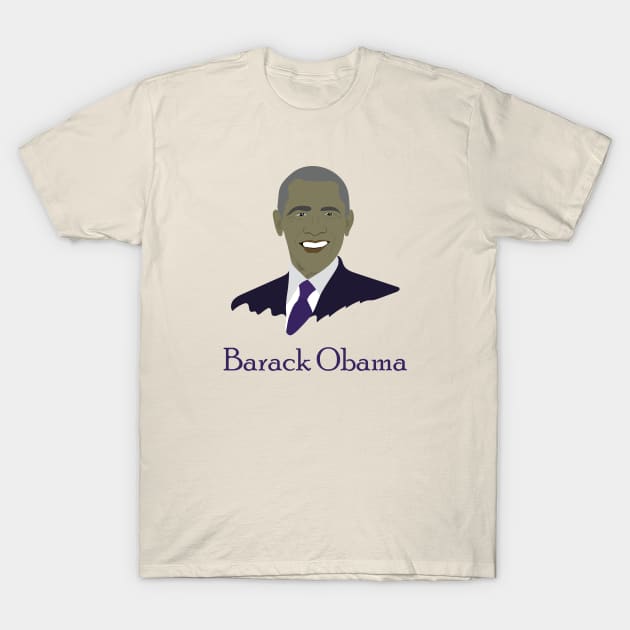 Barack Obama illustration T-Shirt by aleo